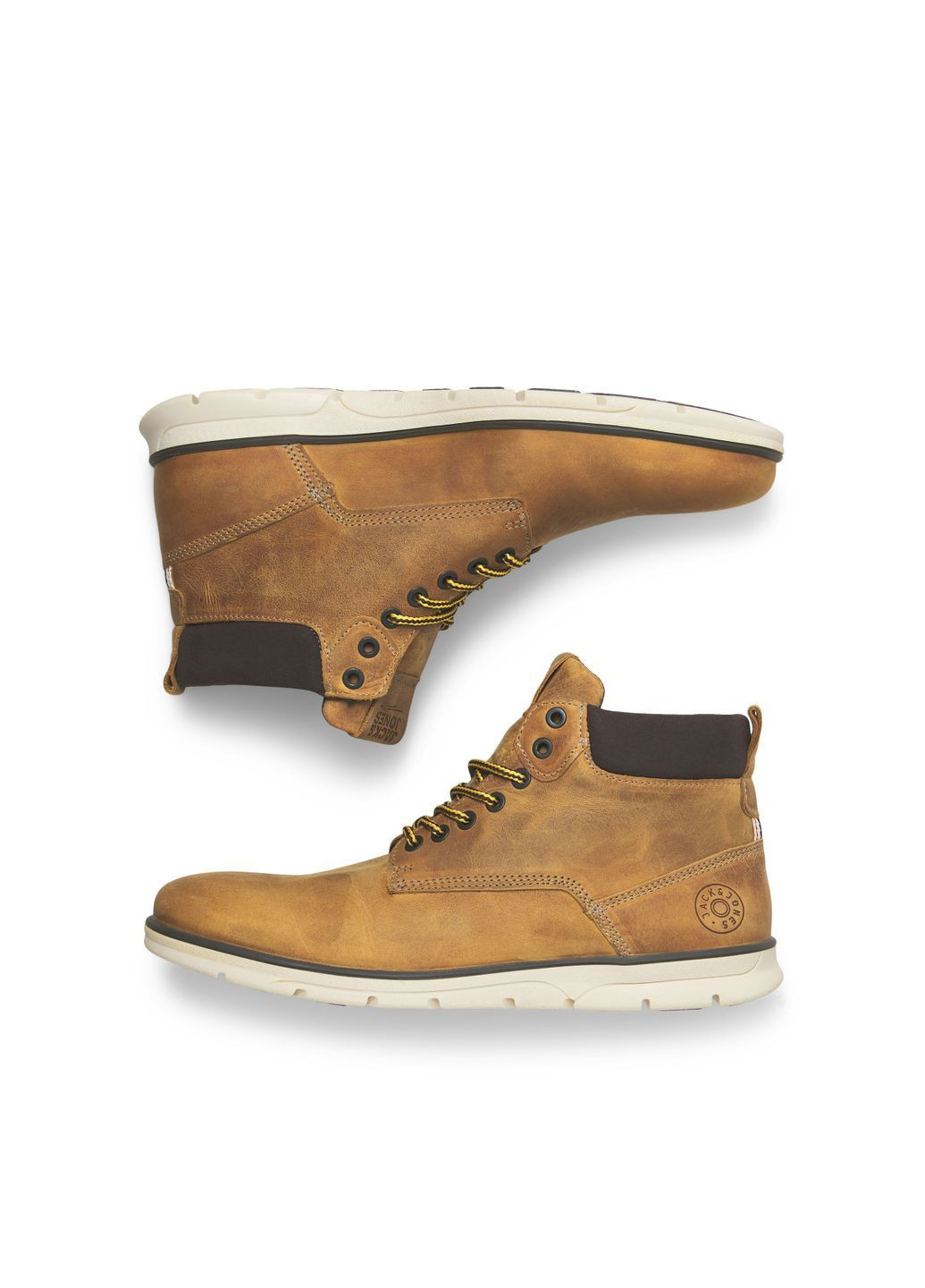 Черевики,гірчичний,JACK&JONES Jack & Jones (360619667)