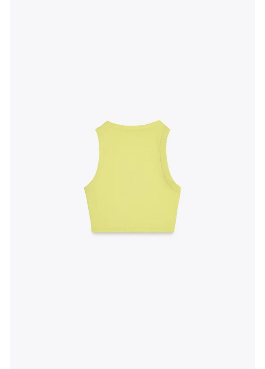 Стильний базовий Zara кроп топ (362680582)