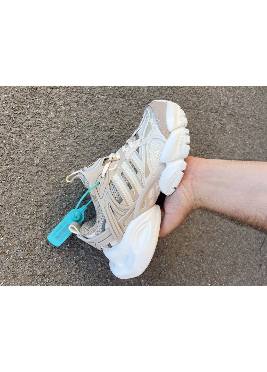 КРОСІВКИ ЖІНОЧІ ADIDAS VENTO XLG BEIGE АДІДАС ВЕНТО XLG ДЕЛЮКС No Brand бежеві демісезони (369387885)