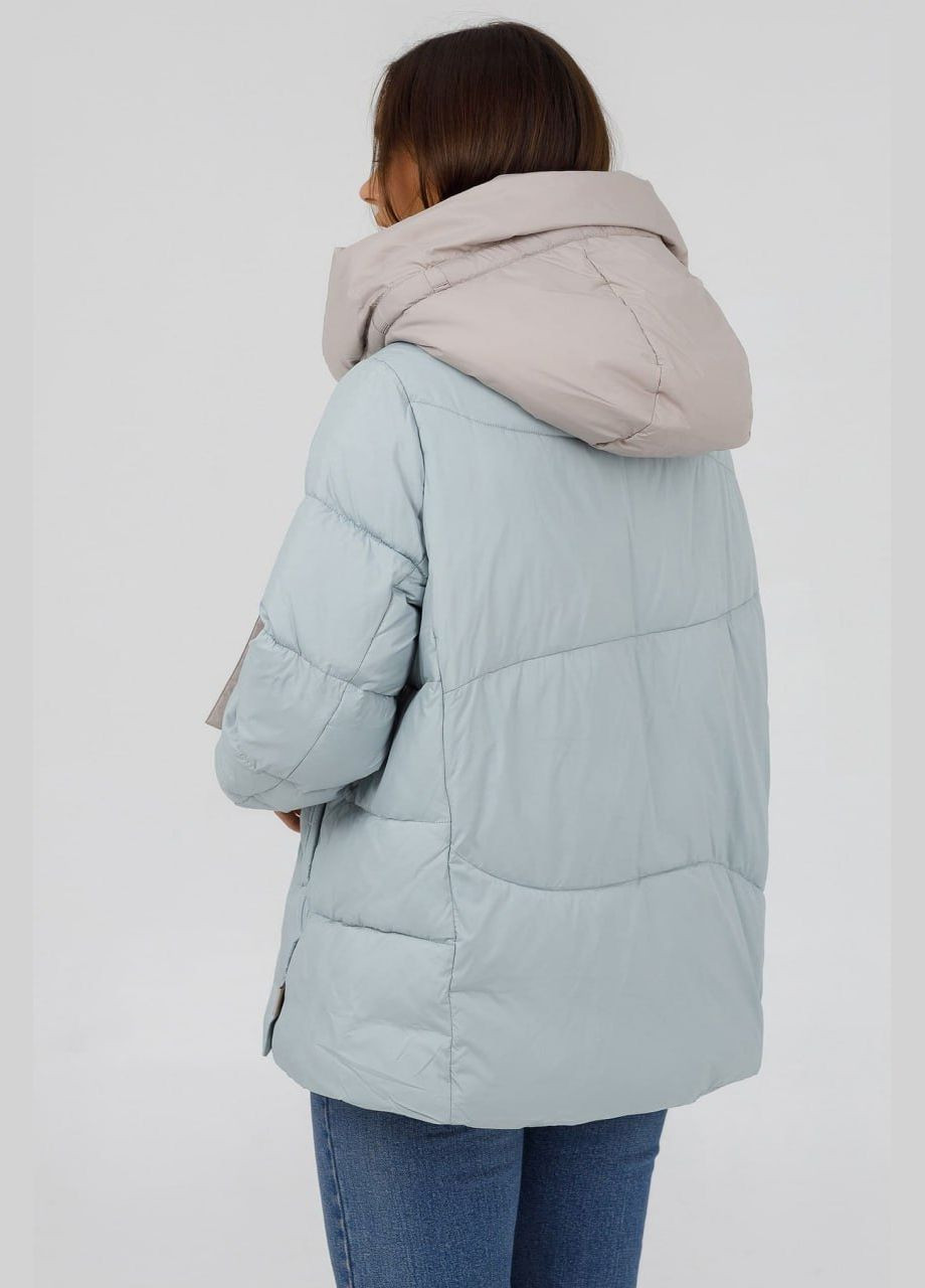 Айворі зимня куртка-зефірка Lora