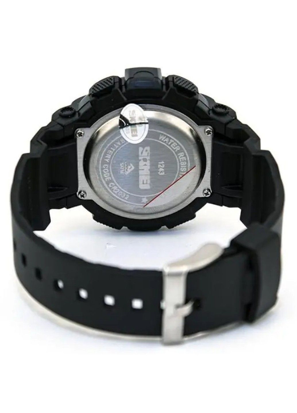 Чоловічий наручний годинник Champion 1243A Чорний з золотим Skmei (314483178)