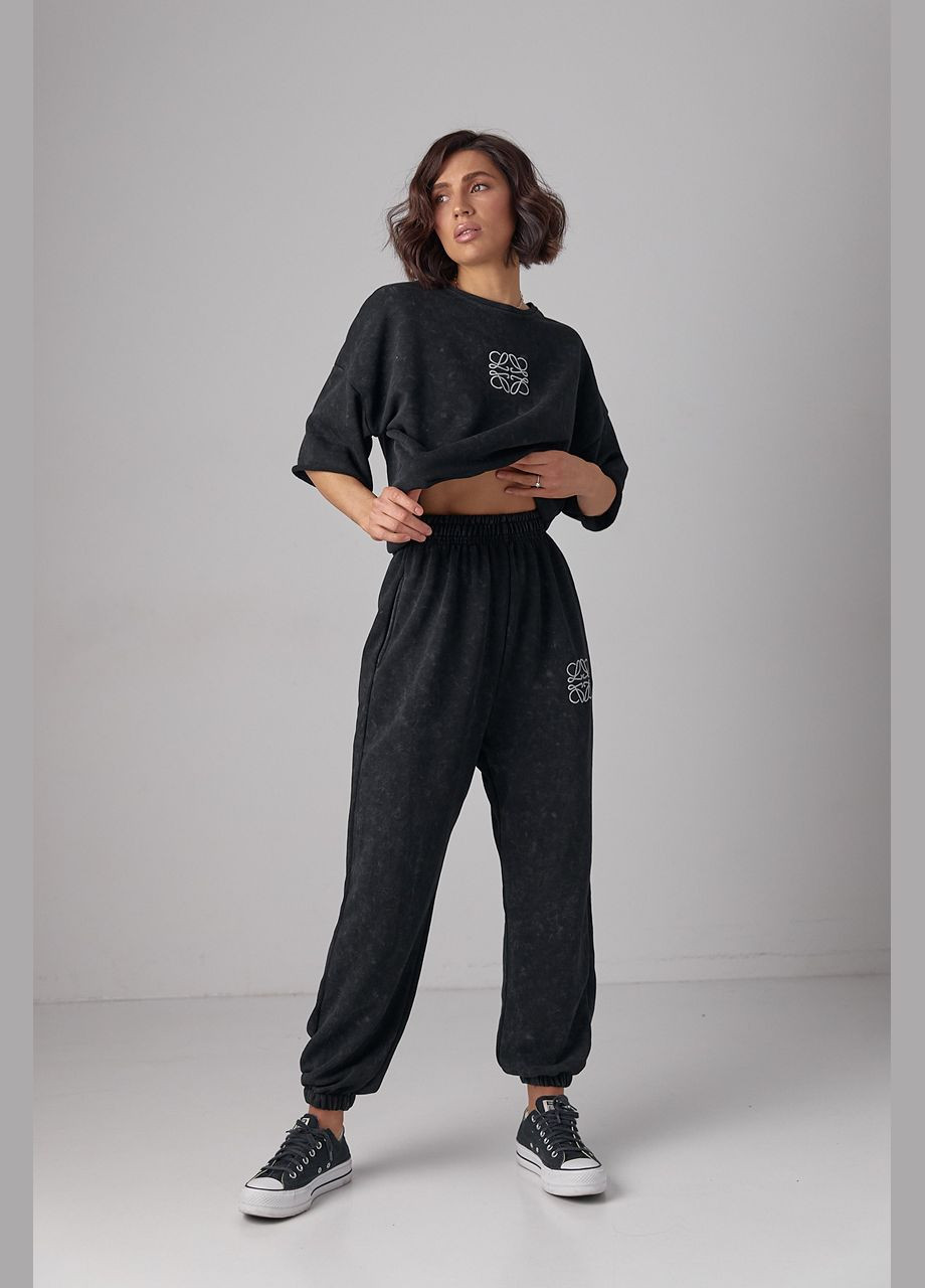 Спортивний костюм тай-дай с вышивкой Liton (296908990)