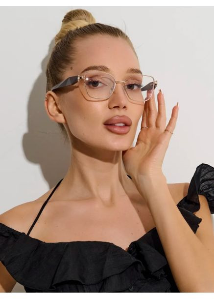 Фотохромные очки для зрения +1.00 для чтения и работы за компьютером БлюБлокер Антиблик Fabia Monti (365301066)