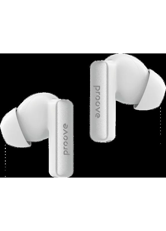 Навушники бездротові NoLimit with Hybrid ANC (APP) White/Silver Proove (372465458)