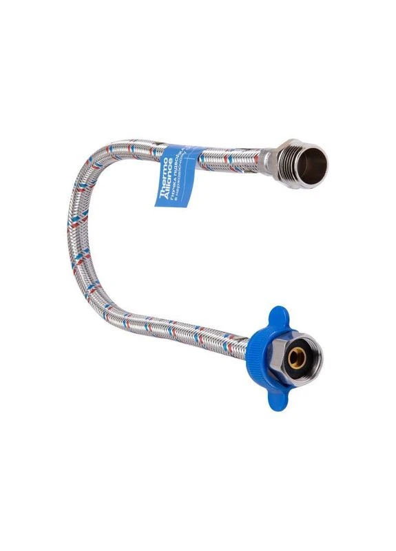 Гнучка підводка для води Standart 20 см ГШ SD398W20 Thermo Alliance (397570771)