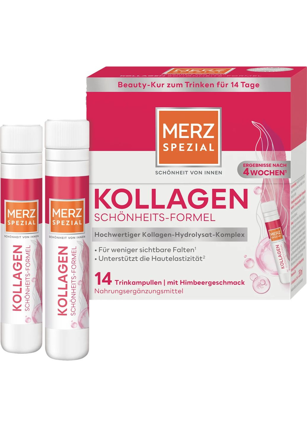 Дієтична добавка в ампулах Merz Spezial Kollagen Schönheits‑Formel 14×25 ml (350 ml) Merz Pharma (346268514)