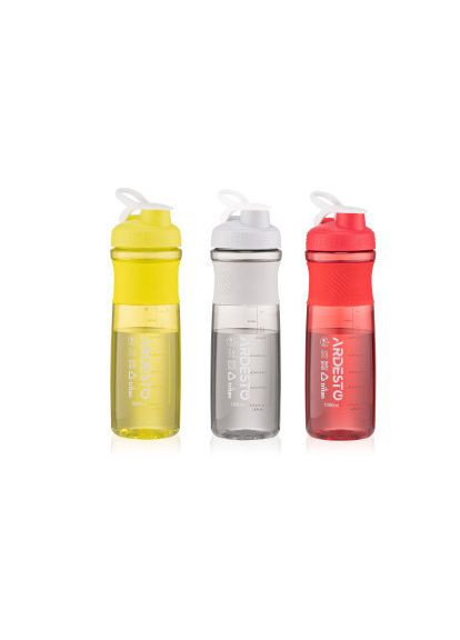 Пляшка для води (AR2204TG) Ardesto Smart Bottle 1000 мл Grey (369882209)