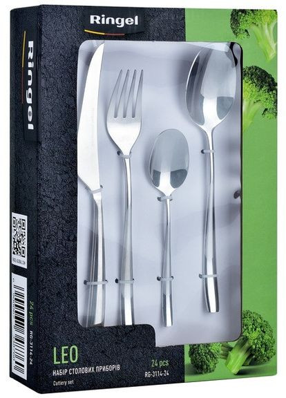 Набор столовых приборов Leo 24 предмета (RG-3114-24) Ringel (337128604)