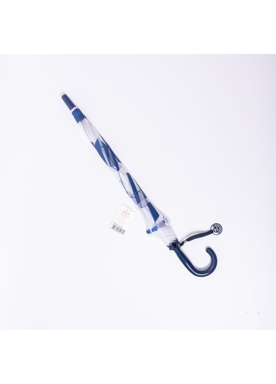 Синя} класична дитяча парасолька-тростина напівавтомат з поліестеру 8 спиць діаметр 82 см синя hp-23-9bl Yiwu (370675795)