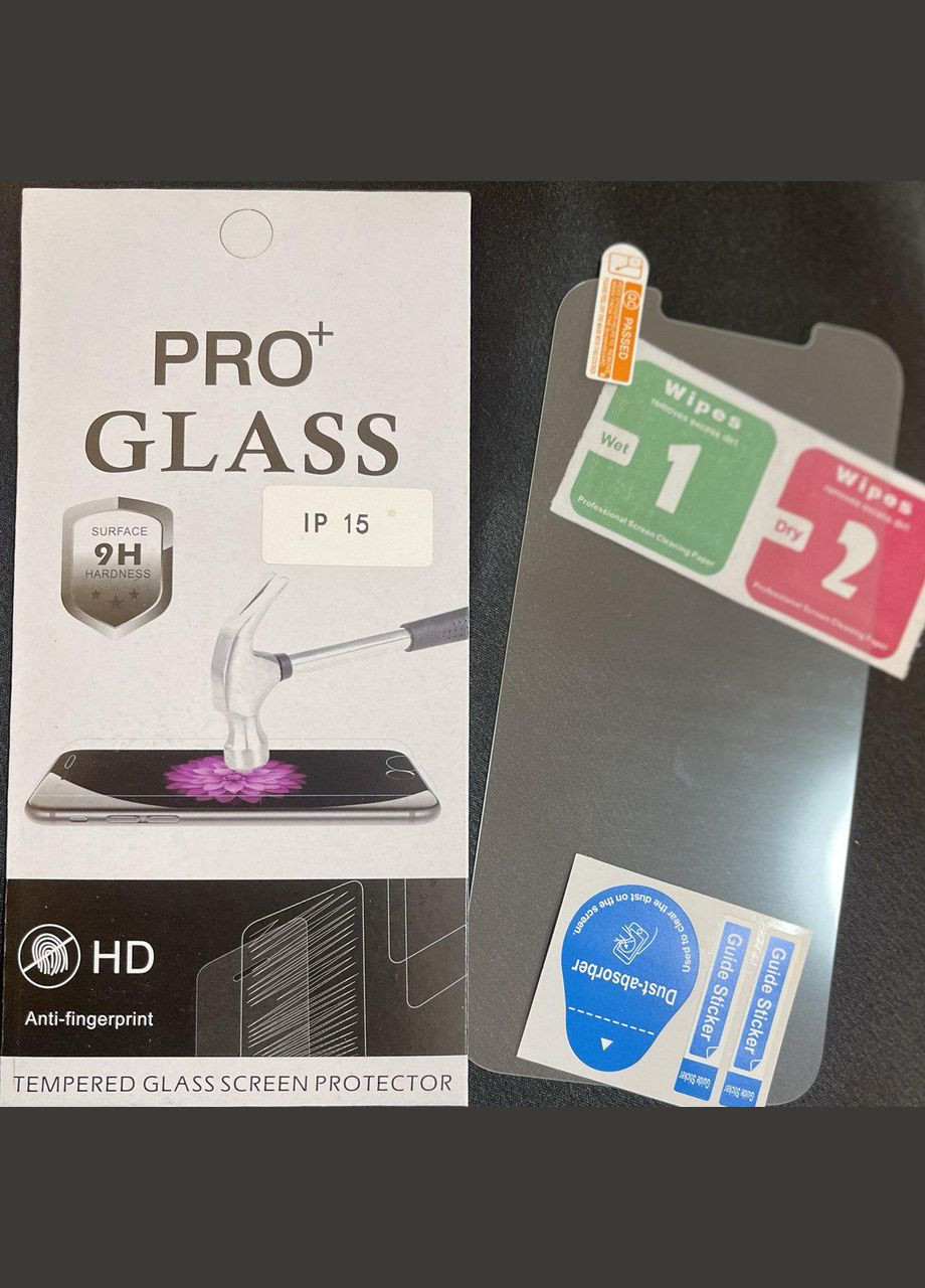 Захисне скло Pro для міцність 9Н Glass iphone 15 (292323617)
