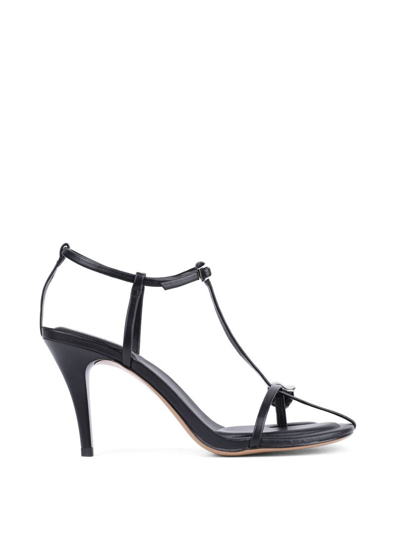 Жіночі Босоніжки 24066-03-01 Чорний Шкіра MIRATON (327538857)