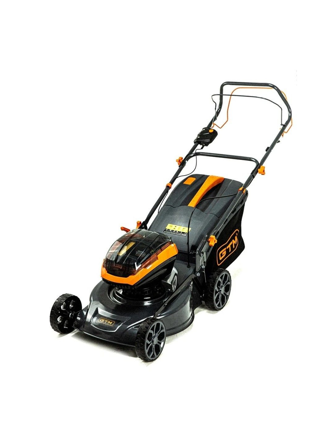 Газонокосарка акумуляторна самохідна BLM48-SP KIT (48 см, 30-80 мм, 70 л, BL, 18+18 В, комплект) GTM (334300527)