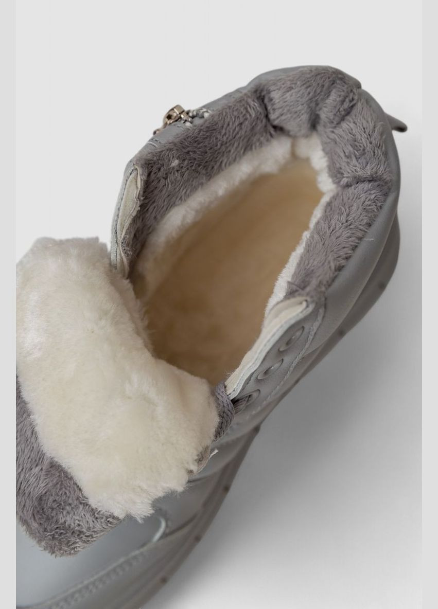 Кросівки жіночі зимові на хутрі, 248RMB06 Ager сірі зими (360857446)