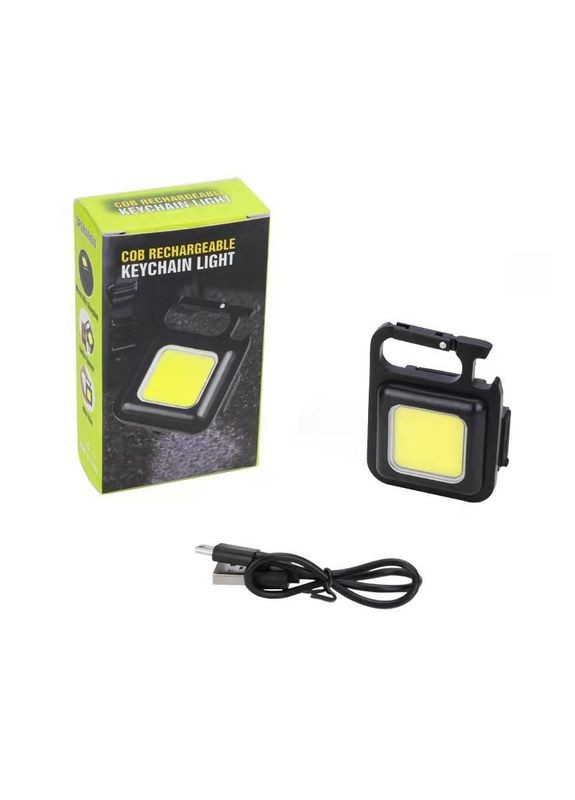 Фонарик аккумуляторный 200 mAh карманный с магнитом и водонепроницаемым карабином для палатки или кемпинга (HY050481) Bluefield (349844341)