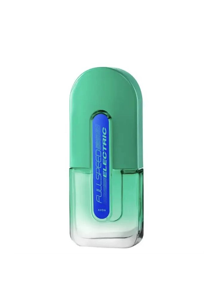 Мужская туалетная вода Full Speed Electric 75 мл Avon (363132660)