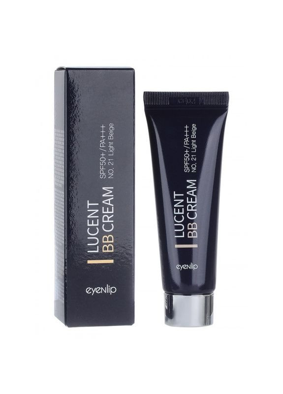Увлажняющий крем для лица Lucent BB Cream SPF 50+ PA+++ №21 Light Beige 20 ml Eyenlip (358500147)
