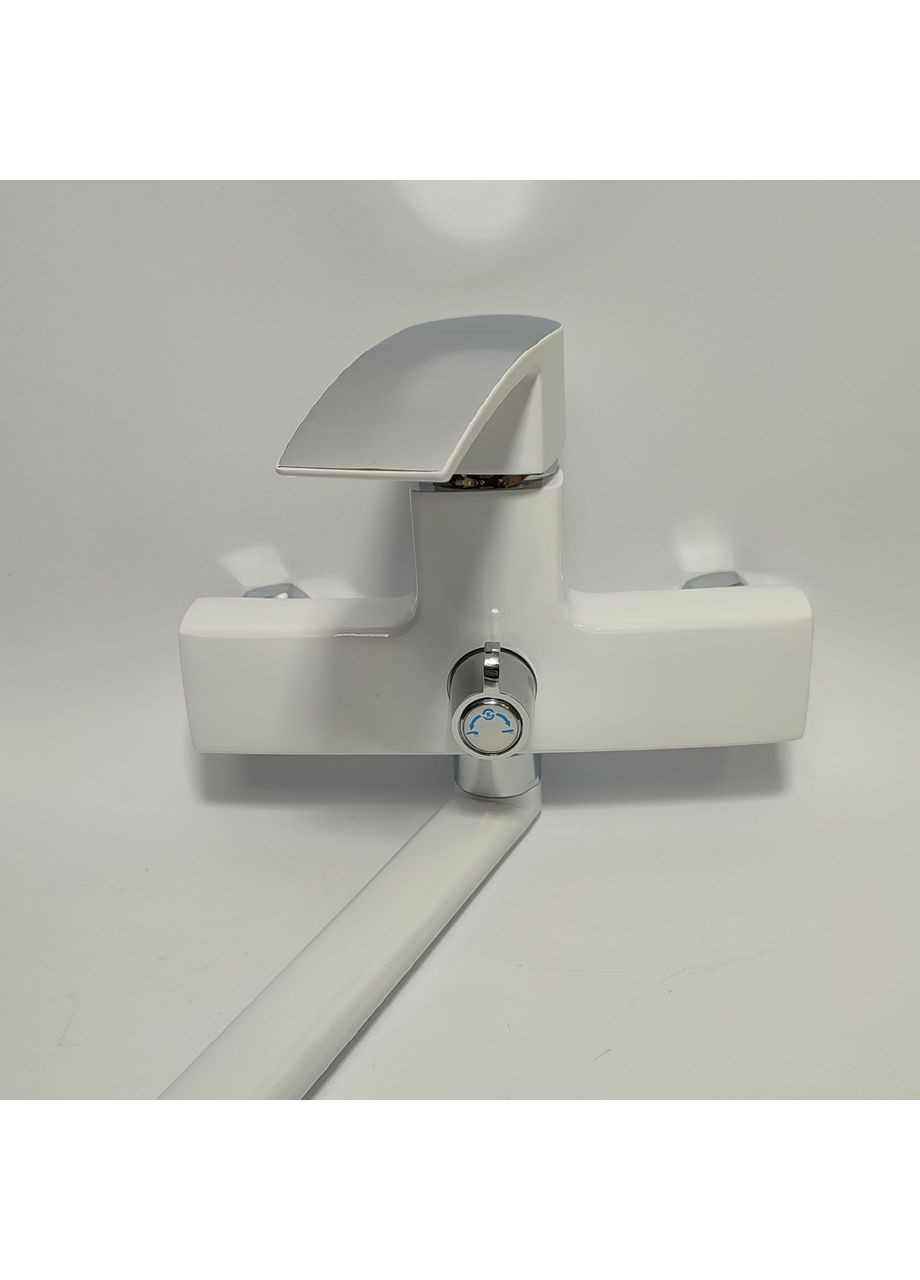 Змішувач для ванни MAGNUM 006 (EURO) WHITE-CHROME, білий Mixxus (355464098)