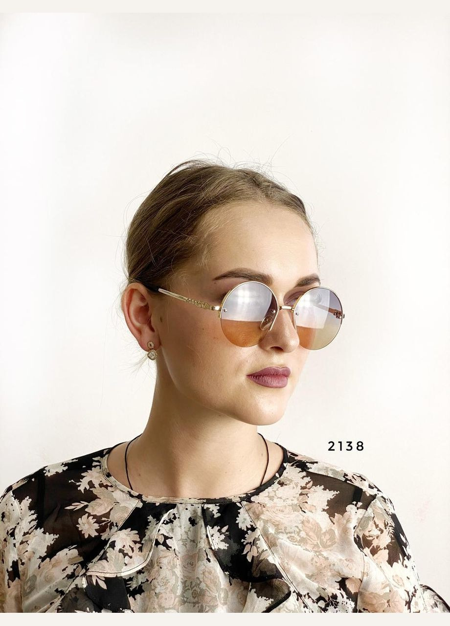 Солнцезащитные очки линза с переходом двух цветов No Brand (303723555)