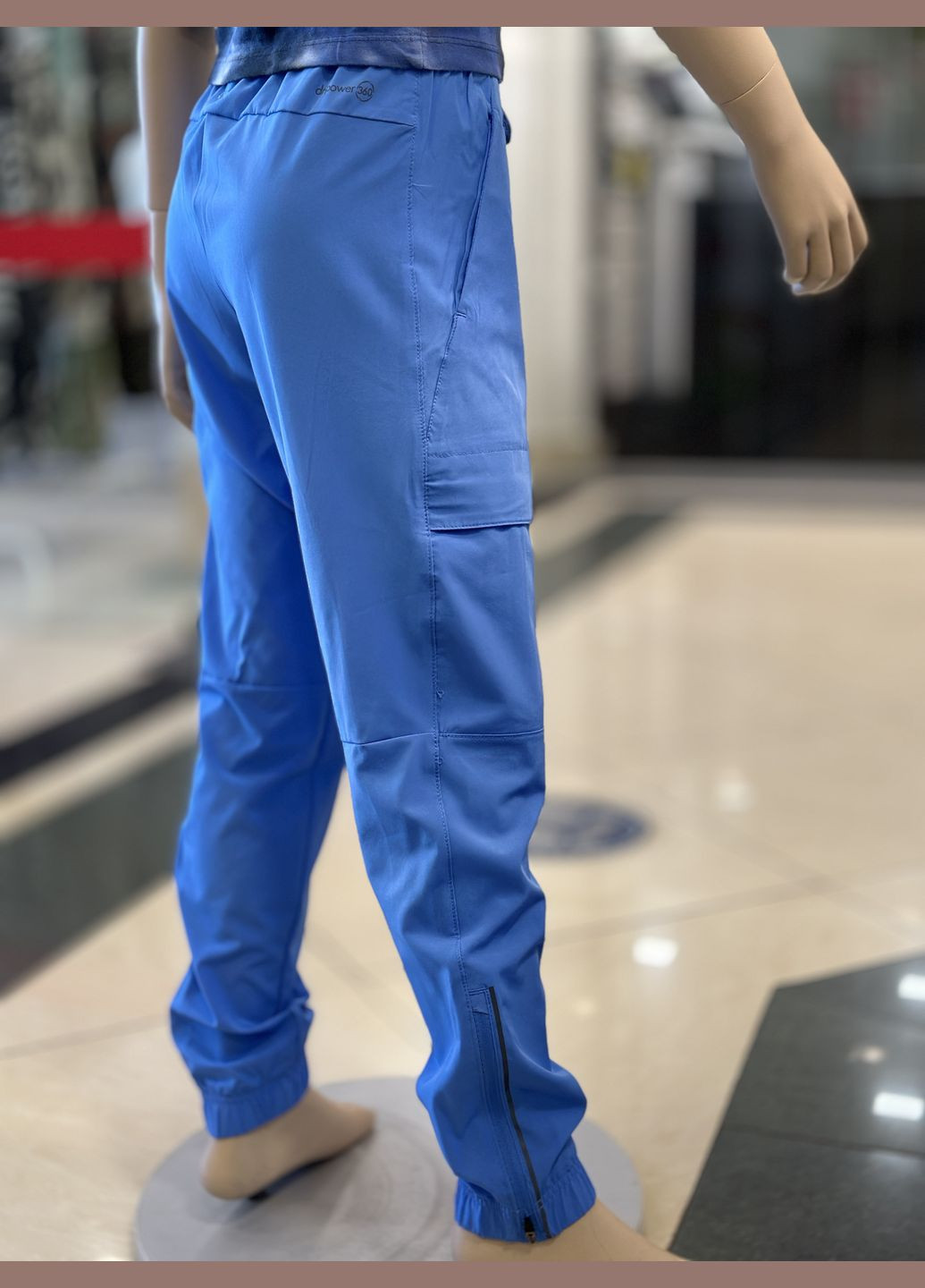 Синие спортивные, повседневный, кэжуал летние брюки джоггеры, карго Russell