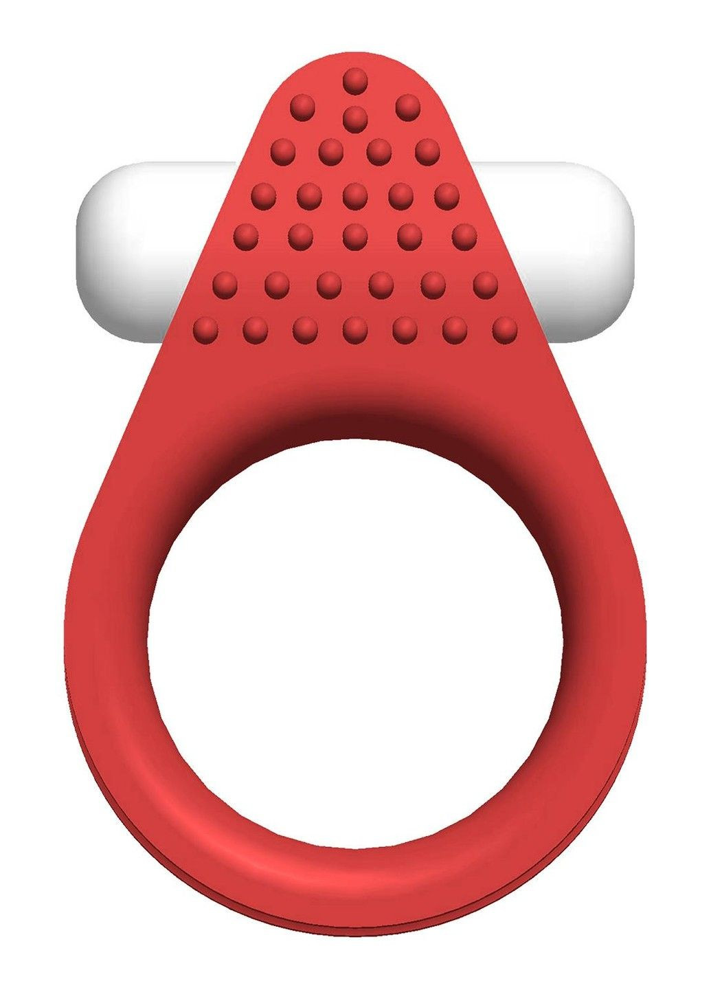 Эрекционное кольцо LIT-UP SILICONE STIMU RING 1, RED Dreamtoys (290667859)