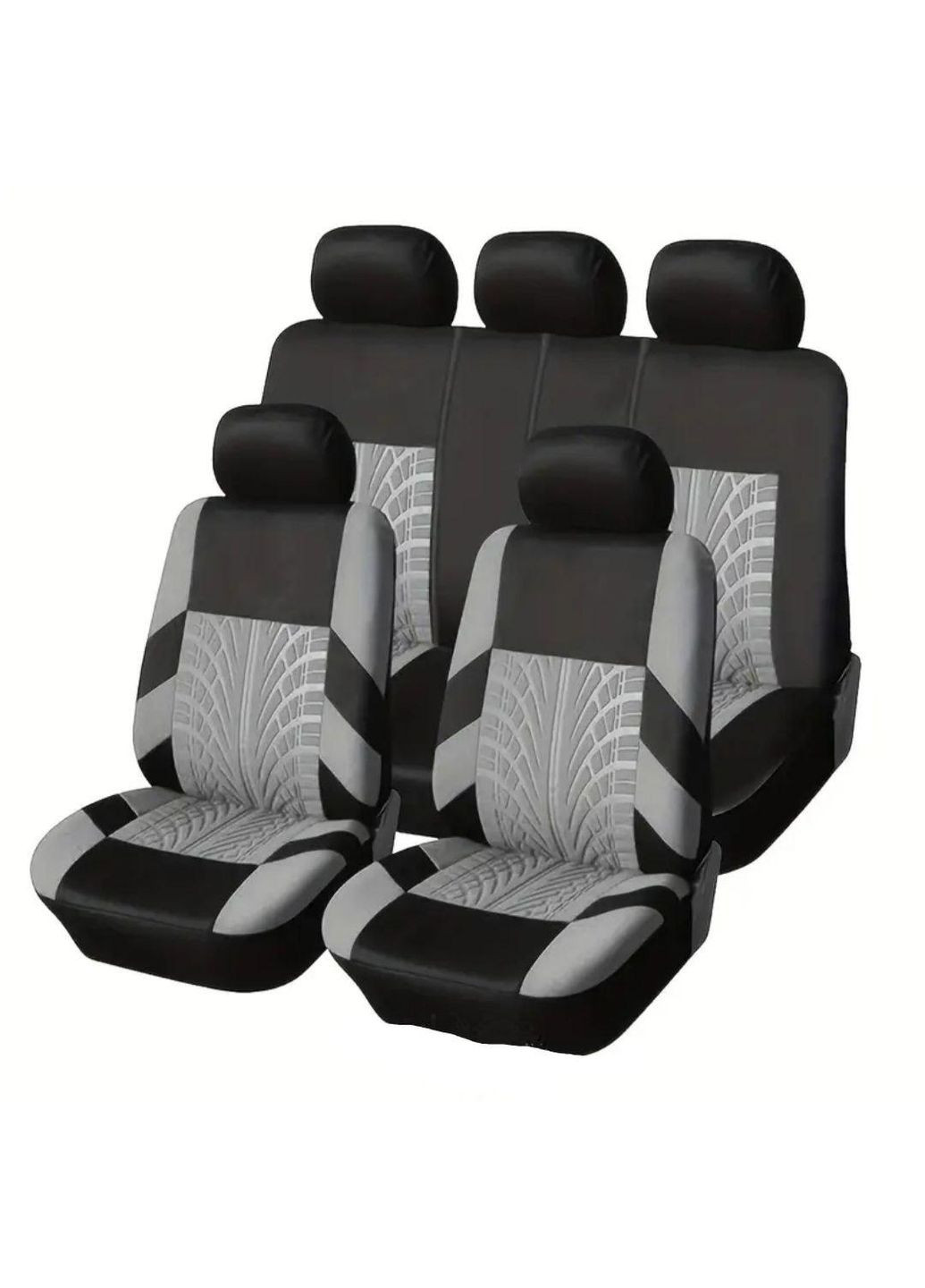 Авточехлы универсальные на сиденье, полный комплект No Brand (369475163)