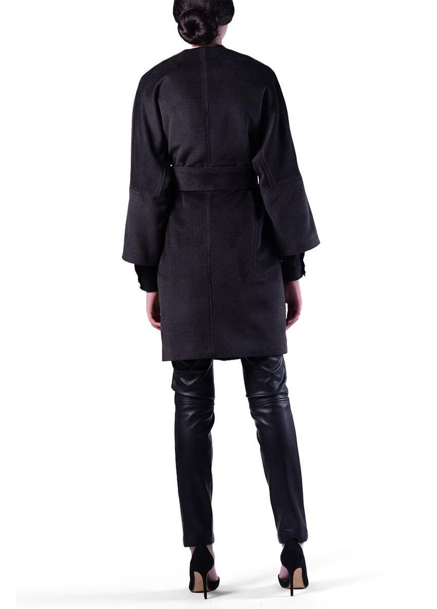 Чорне Коротке чорне пальто вільного крою a LOT