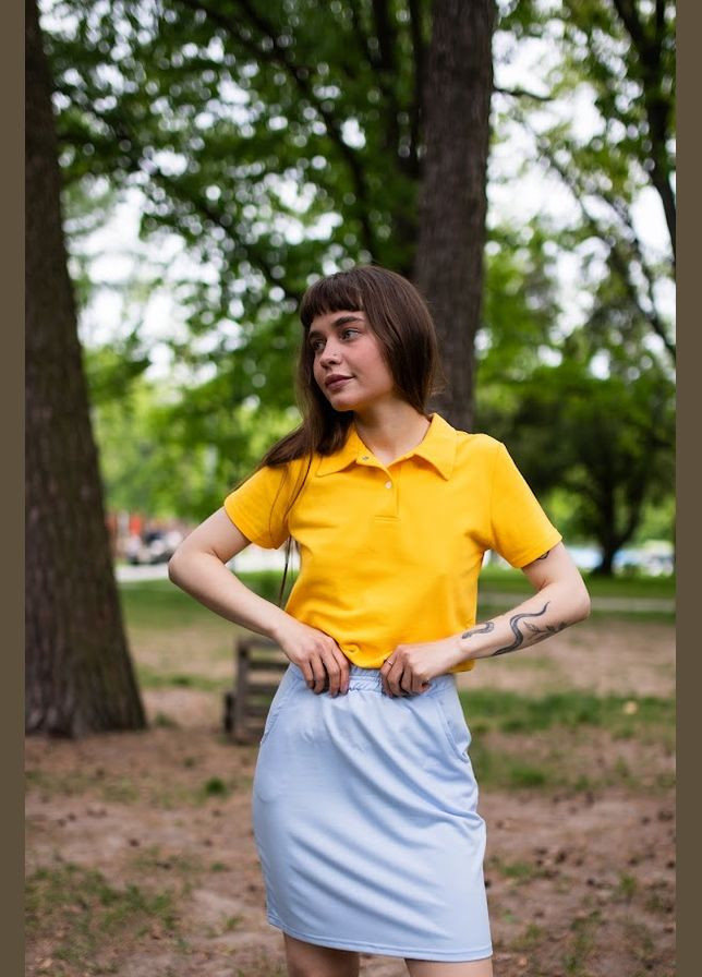 Футболка-поло для дівчинки (підліткова) HC (h001-6212-091) Be in fashion (335130782)