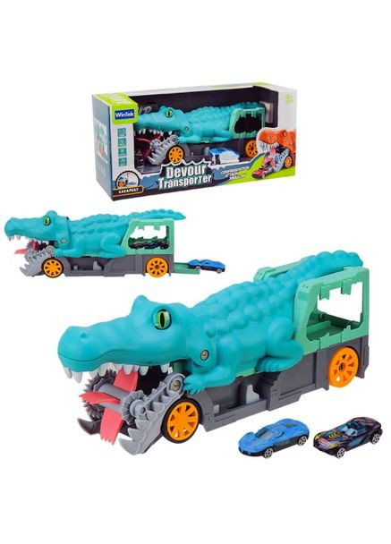 Трейлер із машинками "Крокодил", катапульта MIC (330274144)