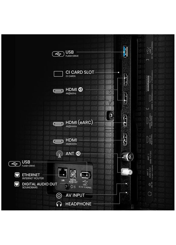 Телевизор 75E8Q Hisense (351363249)