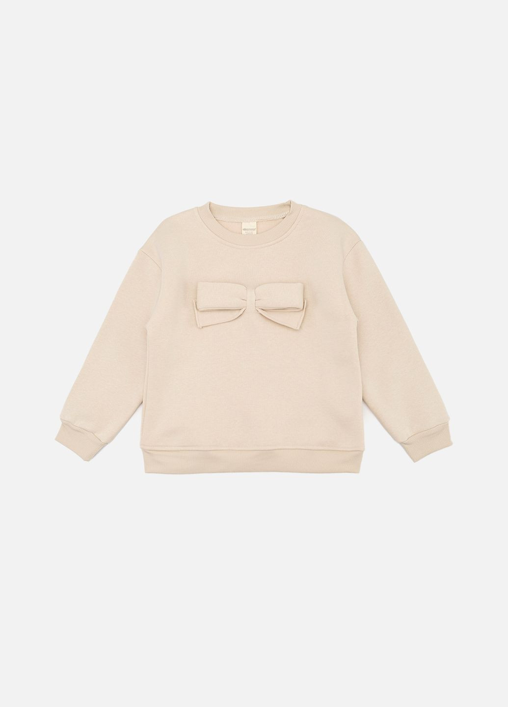 Divonette свитшот для девочки цвет бежевый cb-00260857 бежевый футер