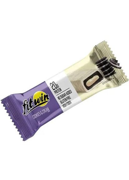 Протеиновый Батончик Глазированный, 60г ( Печенье Крем ) FitWin (329200319)
