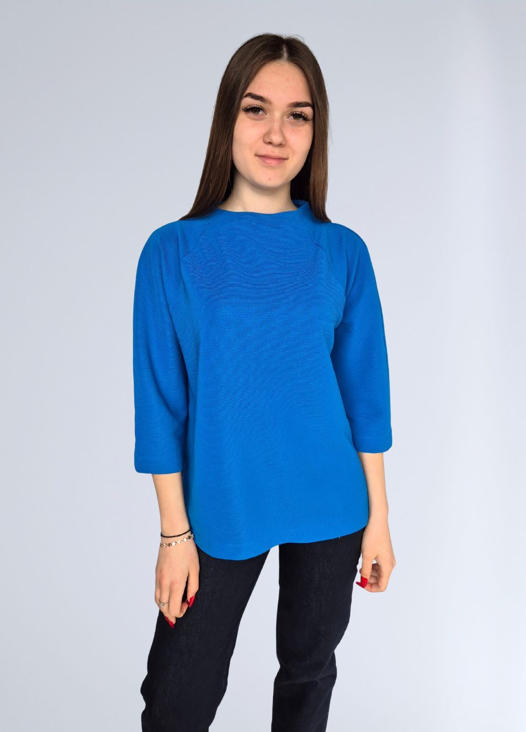 Кофточка жіноча демісезонна в однотонний рубчик Premium Canda (361145542)