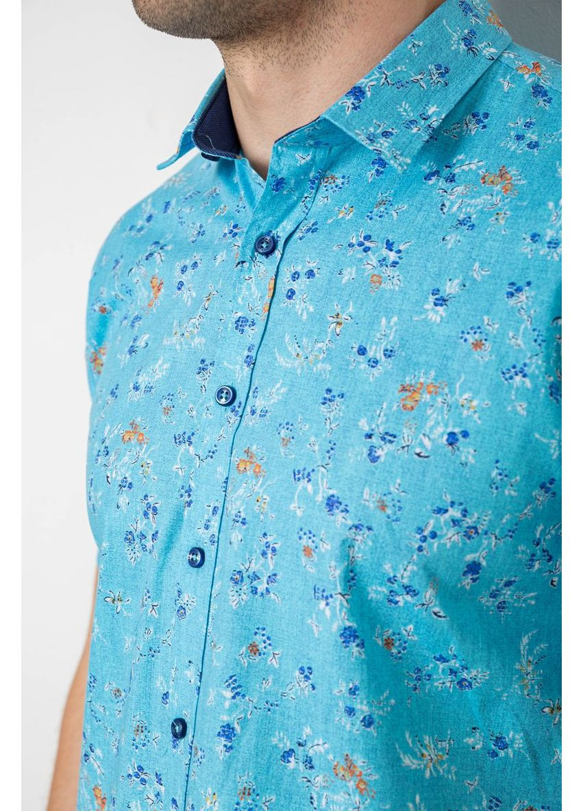 Сорочка чоловіча з принтом,, 214R6917-91 Ager (369508553)