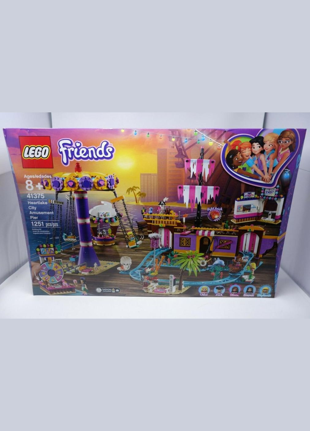 Конструктор Friends 41375 Парк развлечений на набережной Heartlake City Amuse Lego (292734743)