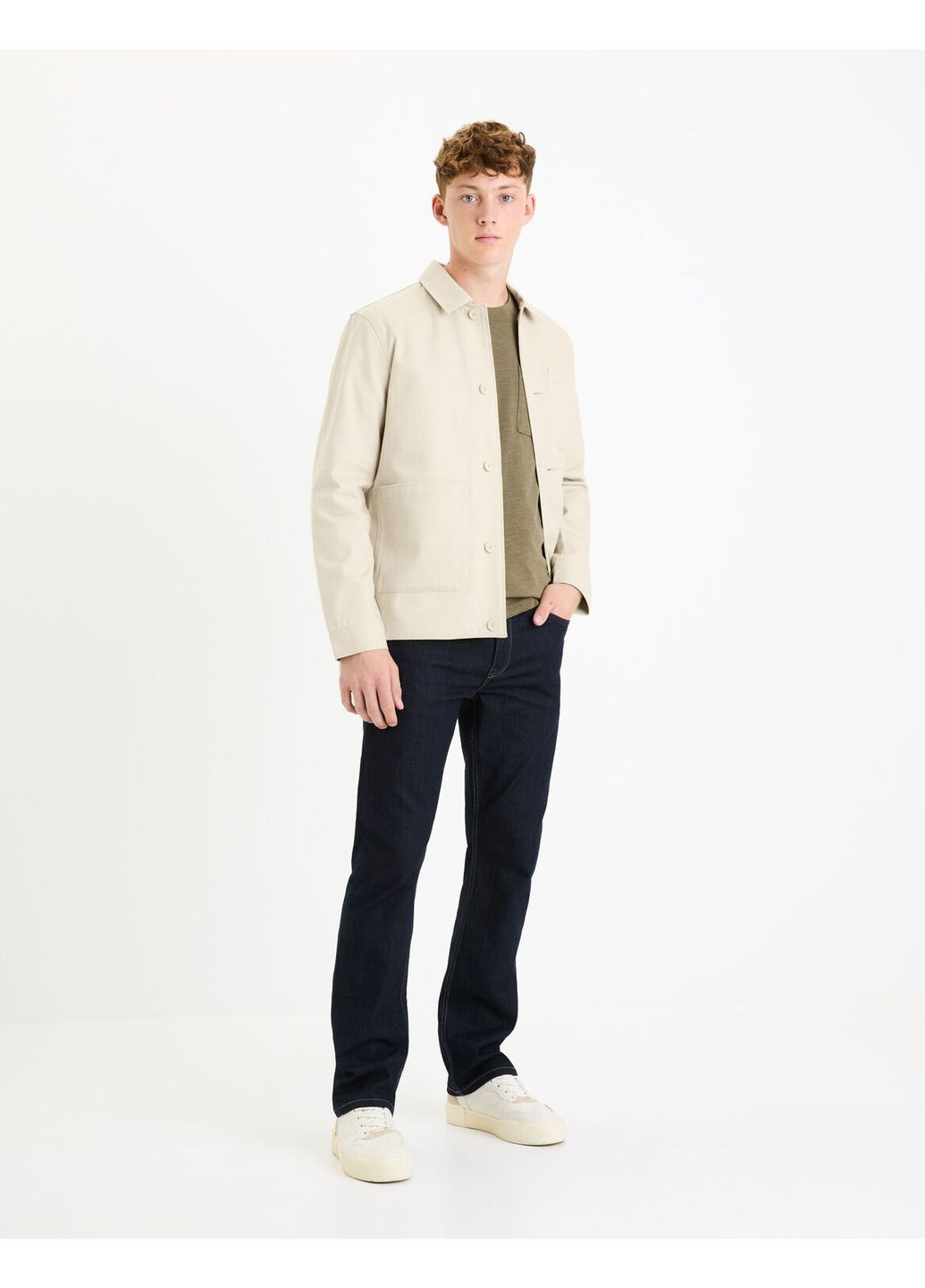 Темно-синие брюки Celio