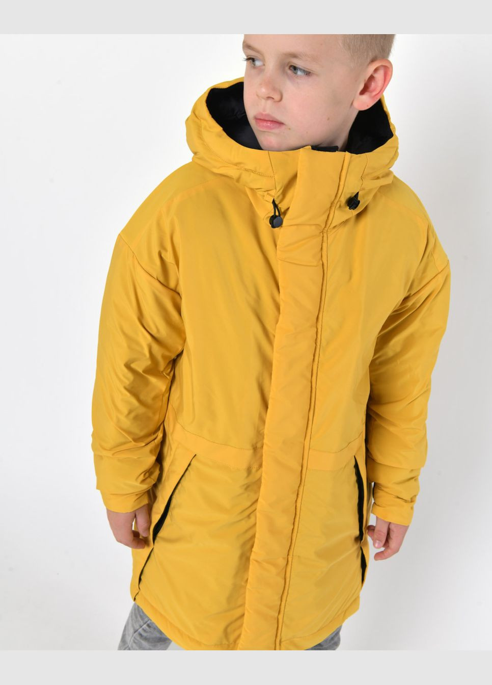 Жовта зимня зимова парка для хлопчиків від 6 до 17 років X-Woyz
