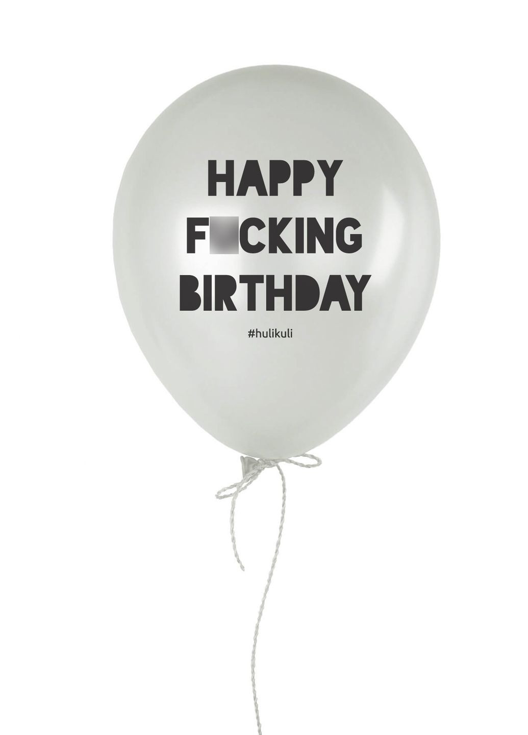 Кулька повітряна "Happy Fu*king Birthday" BeriDari (293509112)