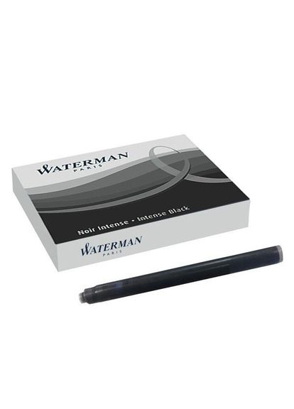 Картріджи для пір'яних ручок Чорні 52 001 Waterman (317303220)