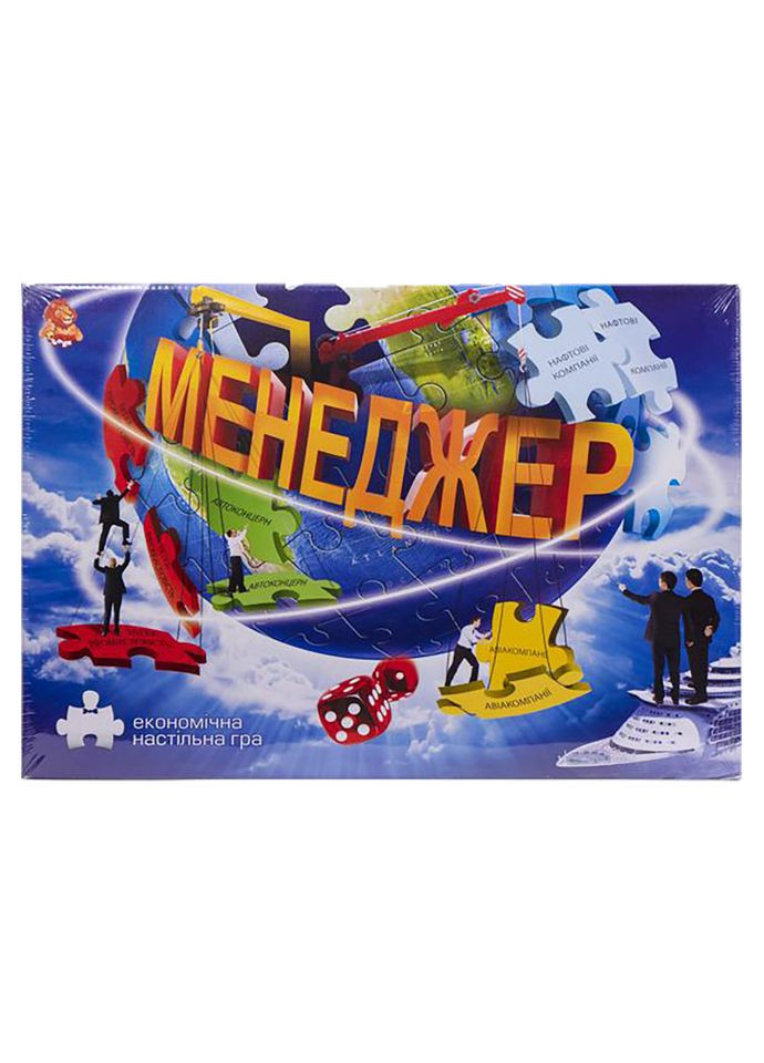 Игра настольная ВЭЛ "Менеджер" DTG7-U РУС Danko Toys (369402352)