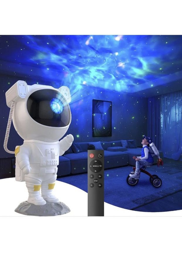 Ночник-проектор звездного неба детский "Астронавт (космонавт)" с пультом No Brand (278769739)