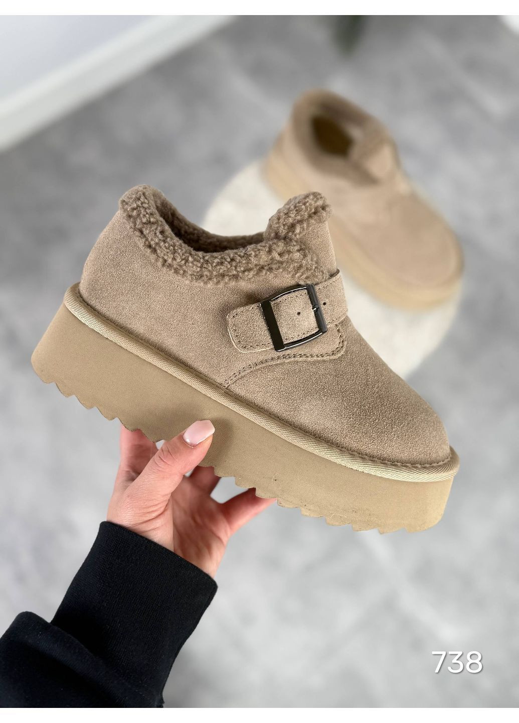 Стильные женские сноубутсы No Brand (364553598)