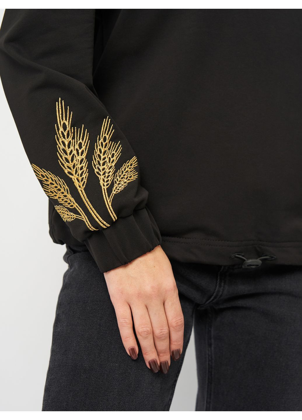 Худі жіноче з вишивкою демісезон Malta (364831524)