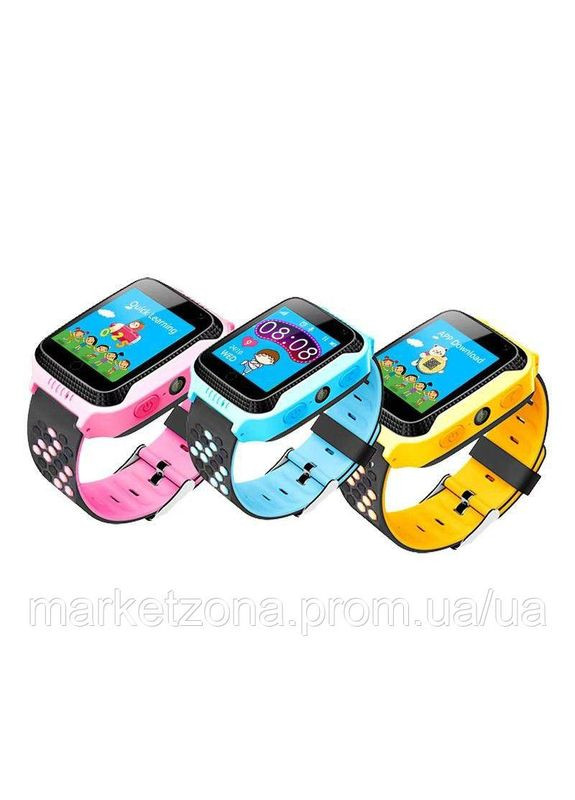 Смарт часы детские умные для детей смартчасы smart watch Q529 с QPS трекером для звонков с семь картой синие Smart Baby Watch (334314601)