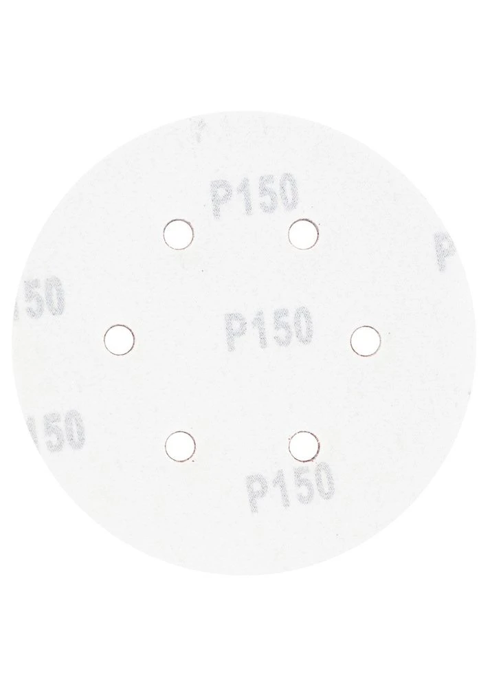 Шліфувальний круг 6 отворів Ø150мм P150 (10шт) (9122281) Sigma (395987206)