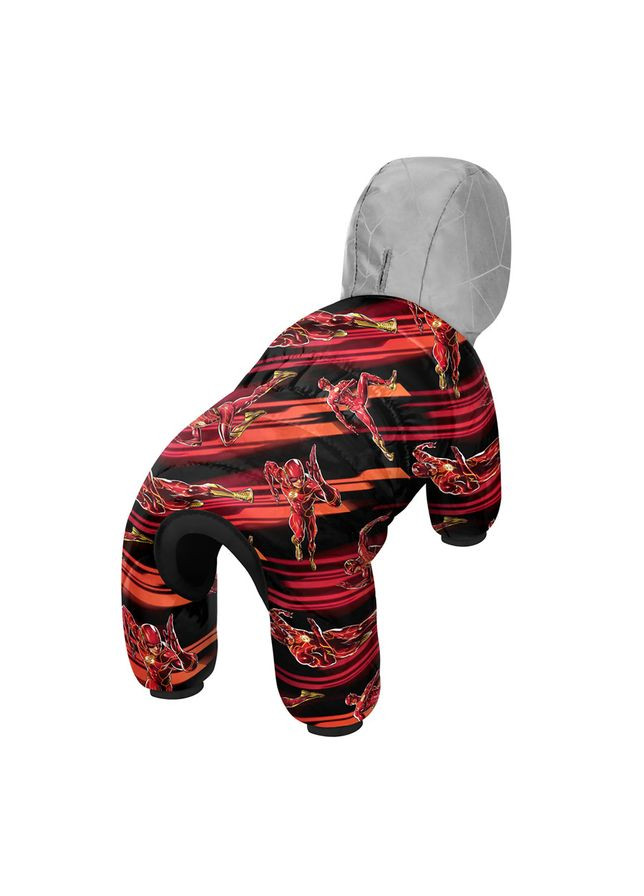 Комбінезон для собак Clothes малюнок "Швидкість Флеша",, В 77-79 см, С 47-50 см WAUDOG (363198625)