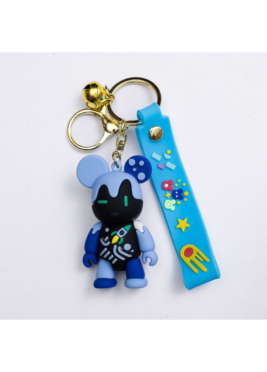 Детский брелок Bearbrick 4×6.5 (см) для ключей, на сумку и рюкзак (рандом) HP-55-28 Yiwu (370707921)