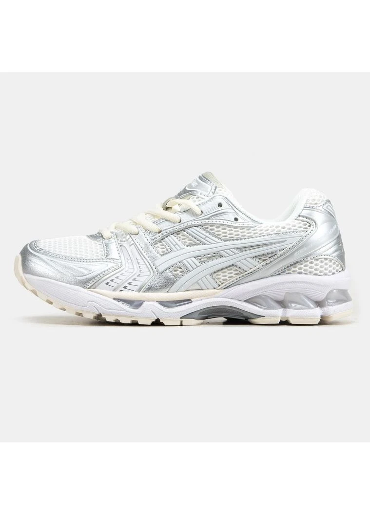 Белые демисезонные кроссовки мужские asics gel-kayano 14 white silver асикс гель каяно 14 No Brand
