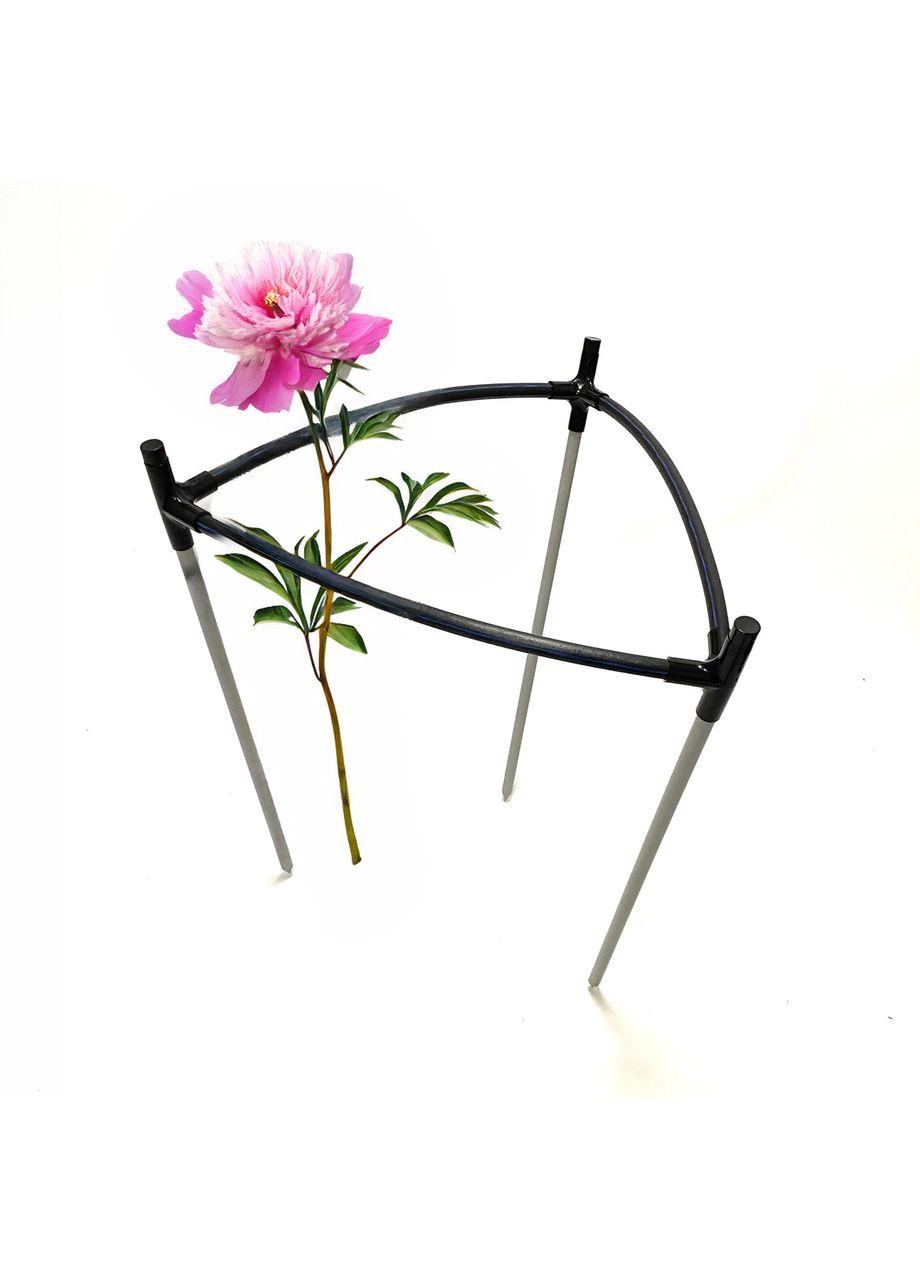 Кольцевая опора для пионов, гортензий, роз Pivonia 2. Кустодержатель H800хD500 для растений и цветов. Broody (300778469)