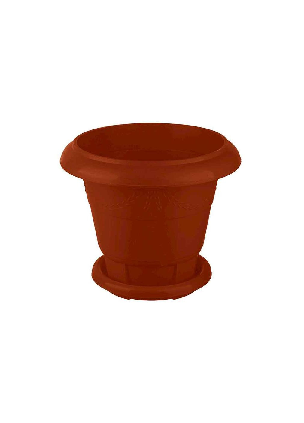 Горщик для квітів 4л 235мм підлога №2 терак. Консенсус (356457978)