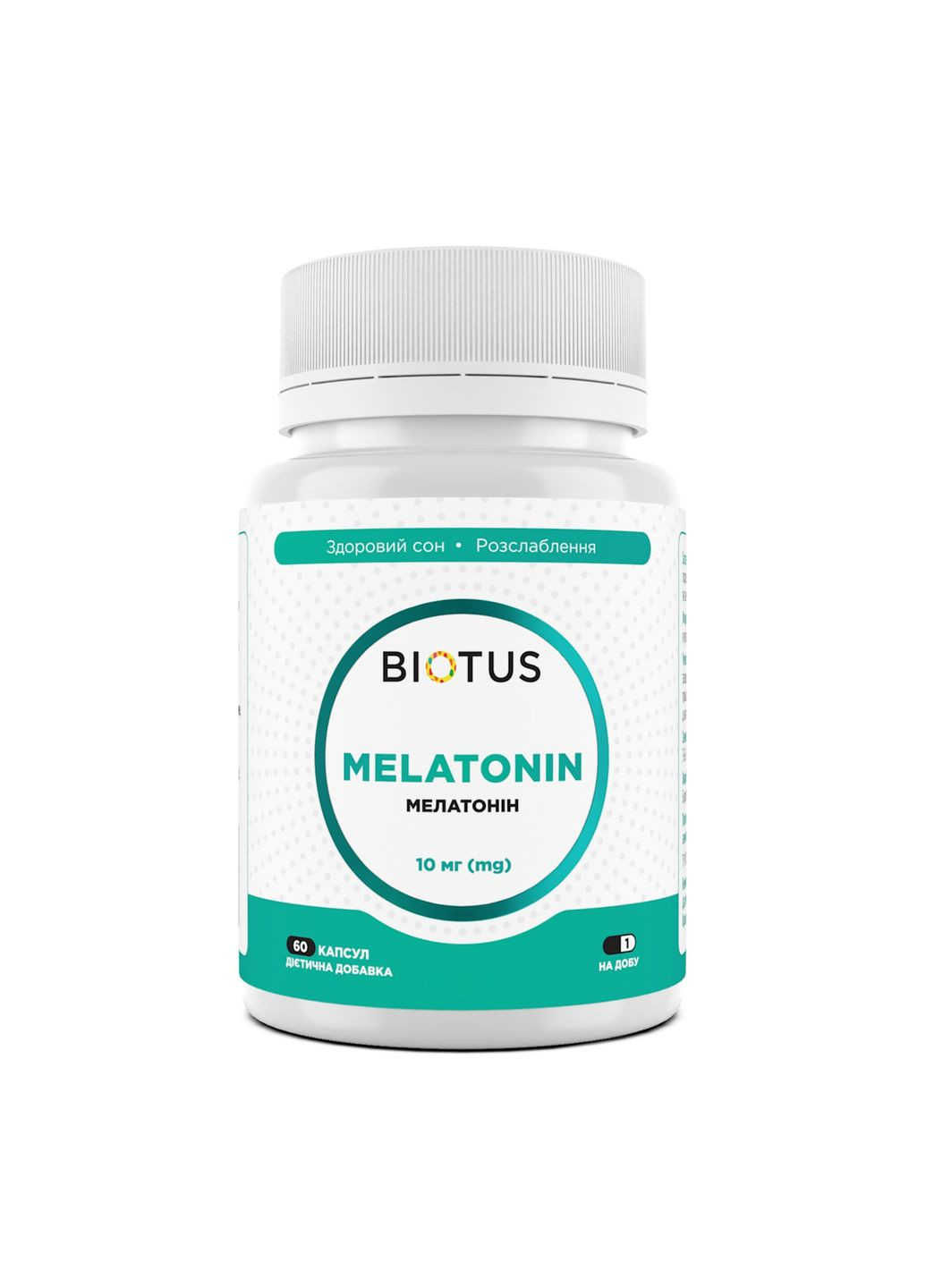 Мелатонин, Melatonin,, 10 мг, 60 капсул Biotus (362370373)